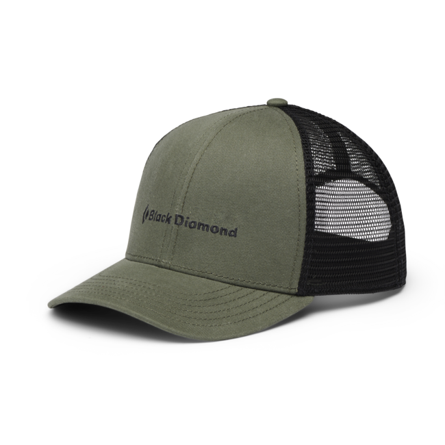 Black Diamond BD Trucker Cap, Tundra-Black-BD Wordmark
