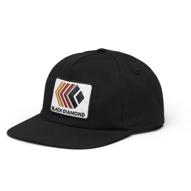 Black Diamond BD Washed Cap, Black Faded Patch
