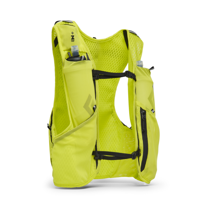 Black Diamond Distance 4 Running Hydration Vest, Optical Yellow