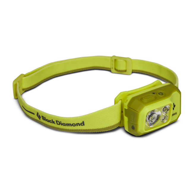 Black Diamond Storm 500-R Headlamp, Optical Yellow