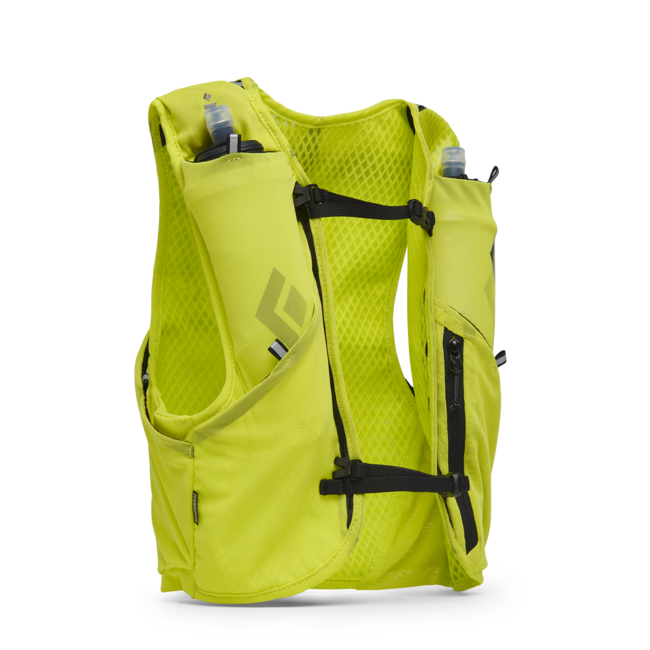 Black Diamond Women's Distance 4 Running Hydration Vest, Optical Yellow