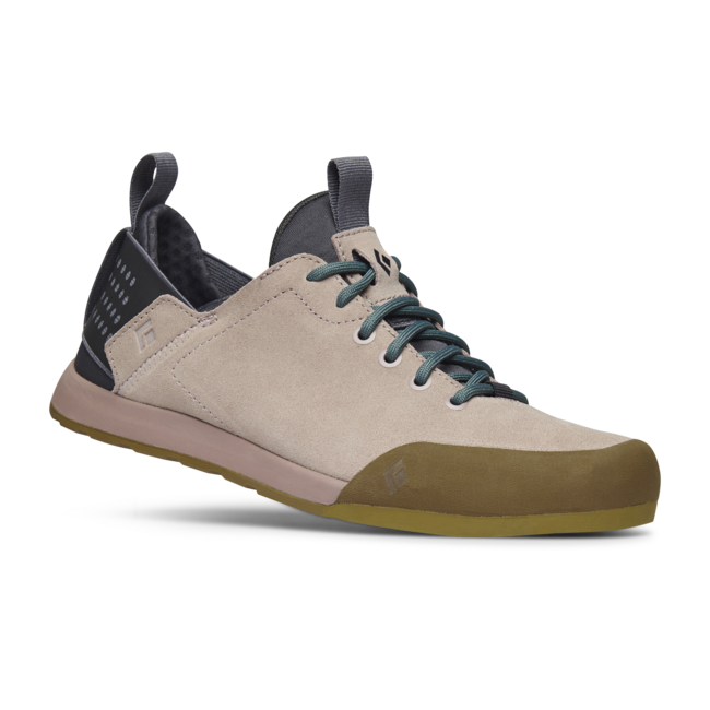 Black Diamond Women's Session Suede Leather Shoes, Pale Mauve
