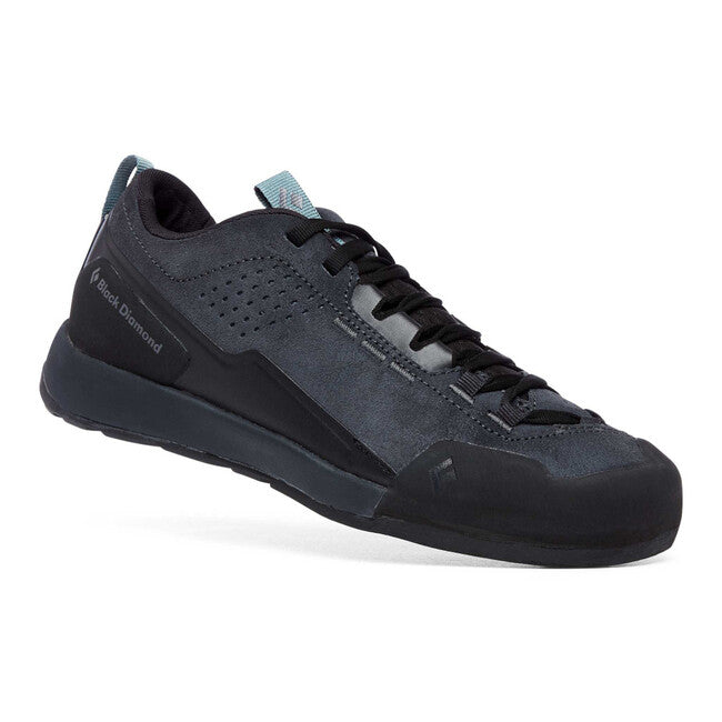 Black Diamond Women's Technician Leather Approach Shoes, Asphalt-Goblin Blue