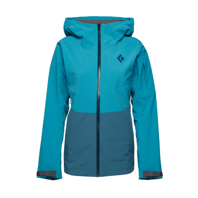 Black Diamond Women's Recon Stretch Ski Shell, Azure