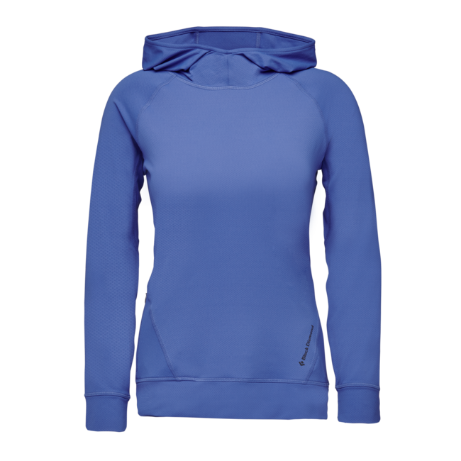Black Diamond Alpenglow Women's Hoodie, Clean Blue
