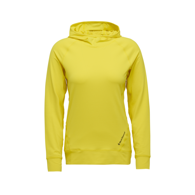 Black Diamond Alpenglow Women's Hoodie, Clean Yellow