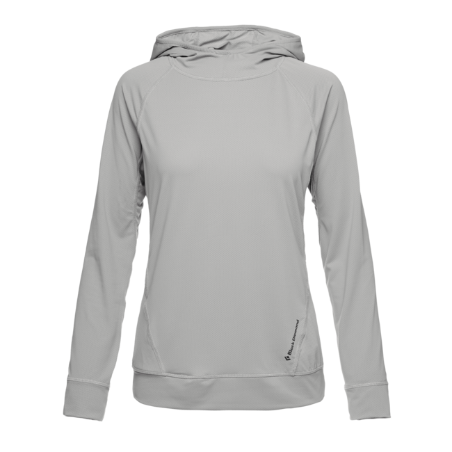 Black Diamond Alpenglow Women's Hoodie, Pewter