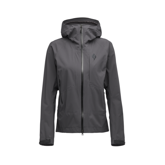 Black Diamond Women's Highline Stretch Shell Jacket, Anthracite