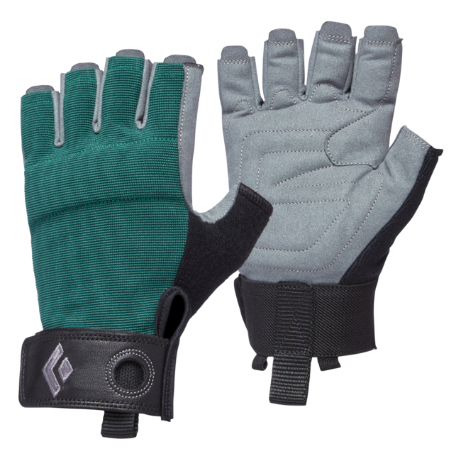 Black Diamond Crag Half-Finger Climbing Gloves Women's, Raging Sea