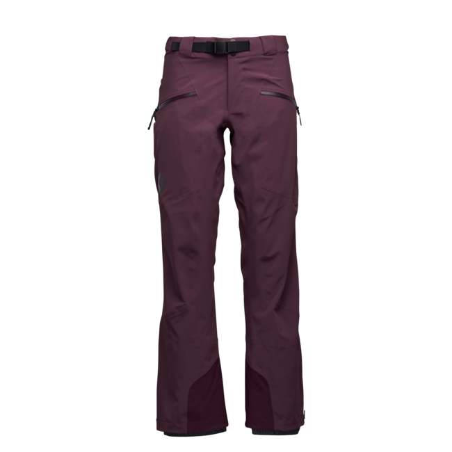 Black Diamond Dámske lyžiarske nohavice Recon Stretch Ski, blackberry