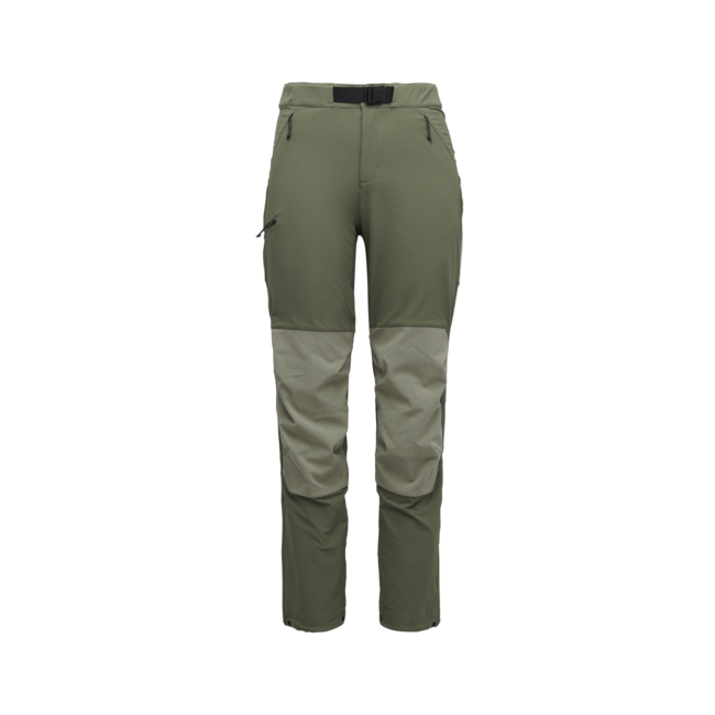 Black Diamond Women's Alpine Hybrid Pants, Tundra-Pine Smoke