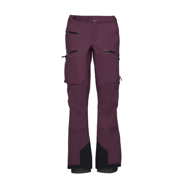 Black Diamond Dámske nohavice Recon Lt Stretch, blackberry