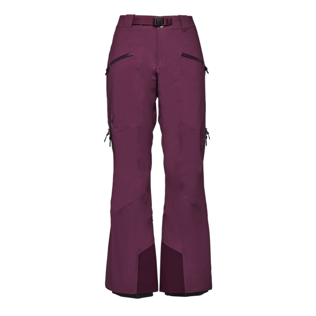 Black Diamond Dámske nohavice Recon Stretch Insulated, blackberry