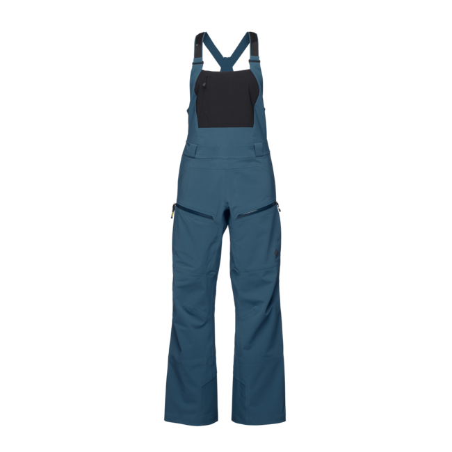 Black Diamond Dámske nohavice s trakmi Recon Stretch Bibs, azurite