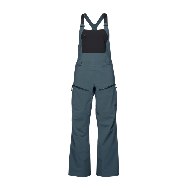 Black Diamond Dámske nohavice s trakmi Recon Stretch Bibs, creek blue