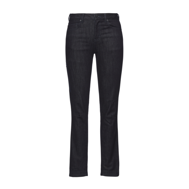 Black Diamond Women's Mission Wool Denim Jeans, Dark Indigo Rinse