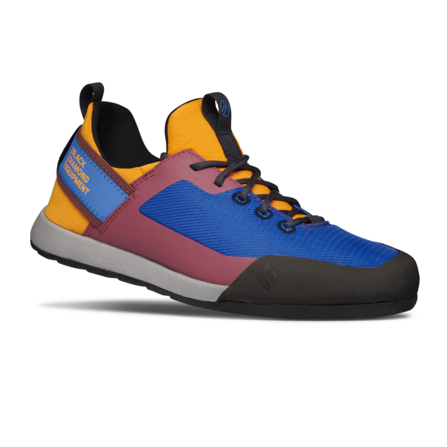Black Diamond Women's Session 2 Sneakers, Marigold-Clean Blue