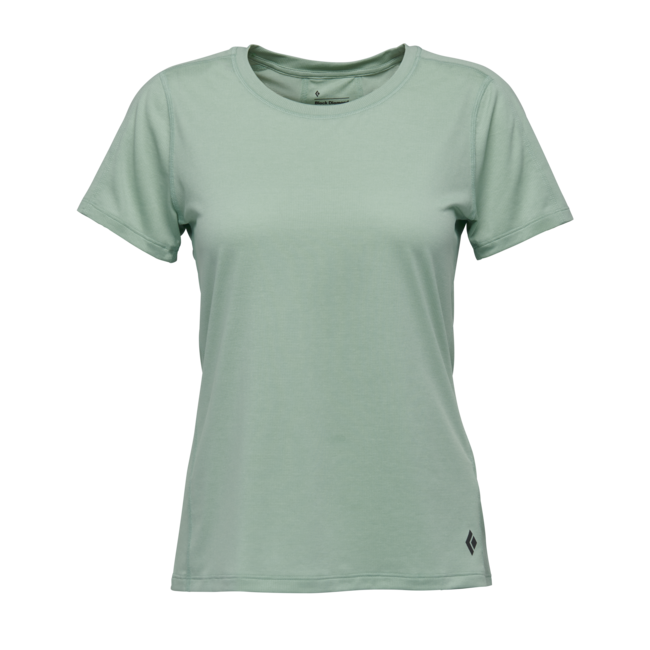 Black Diamond Women's Lightwire Tech T-Shirt, Foam Green