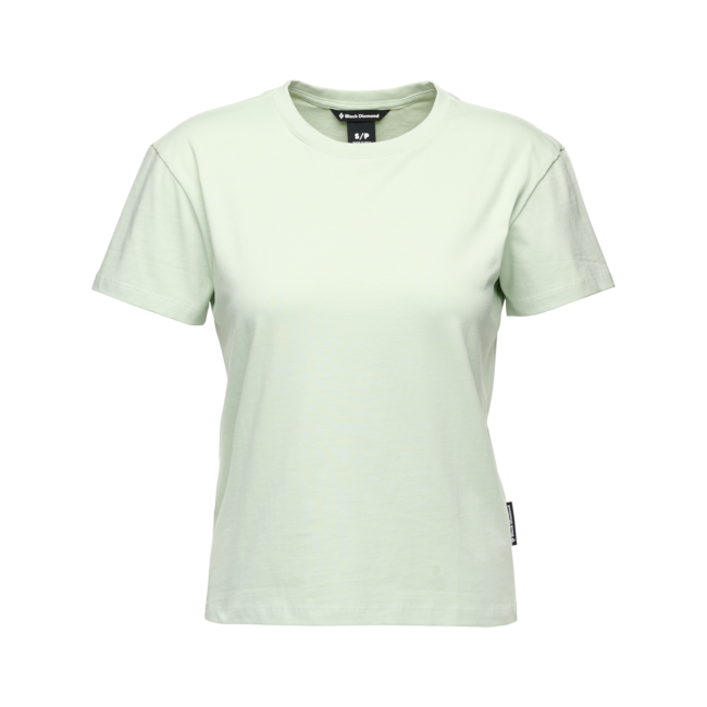 Black Diamond Women's Project T-Shirt, Foam Green