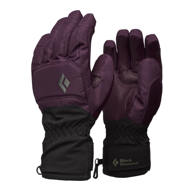Black Diamond Mission Women's Winter Gloves, Blackberry