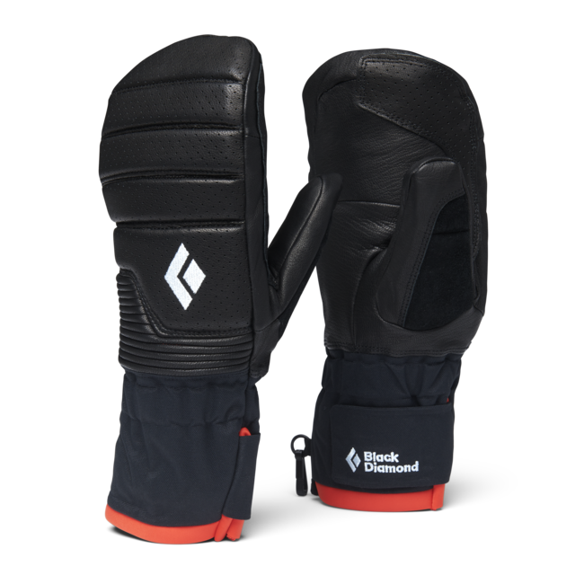 Black Diamond Progression Mitts Women's Winter Gloves, Black