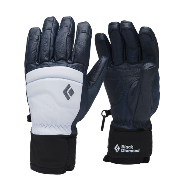Black Diamond Women's Winter Gloves Spark, Charcoal-Belay Blue