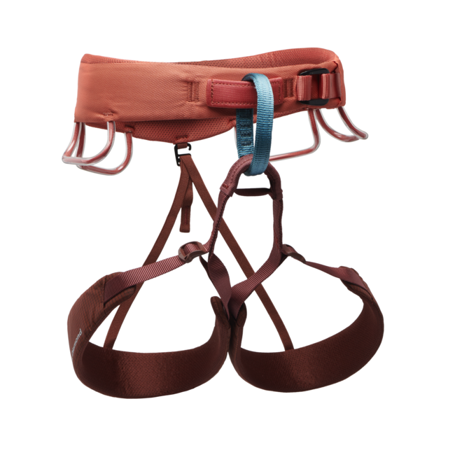 Black Diamond Women's Climbing Harness Momentum, Baja Sunrise