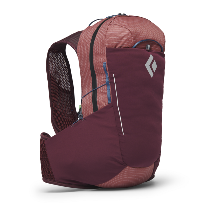 Black Diamond Women's Pursuit 15 Hiking Backpack, Cherrywood-Ink Blue