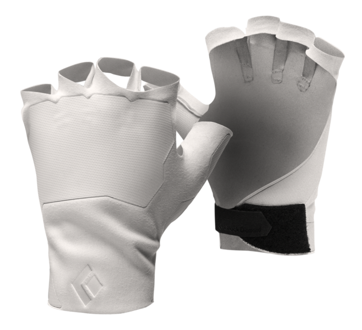 Black Diamond Crack Climbing Gloves, White