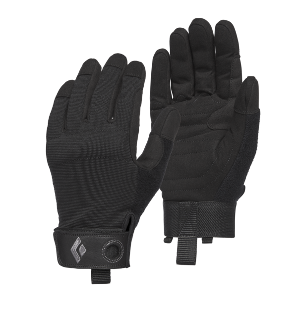 Black Diamond Crag Climbing Gloves, Black
