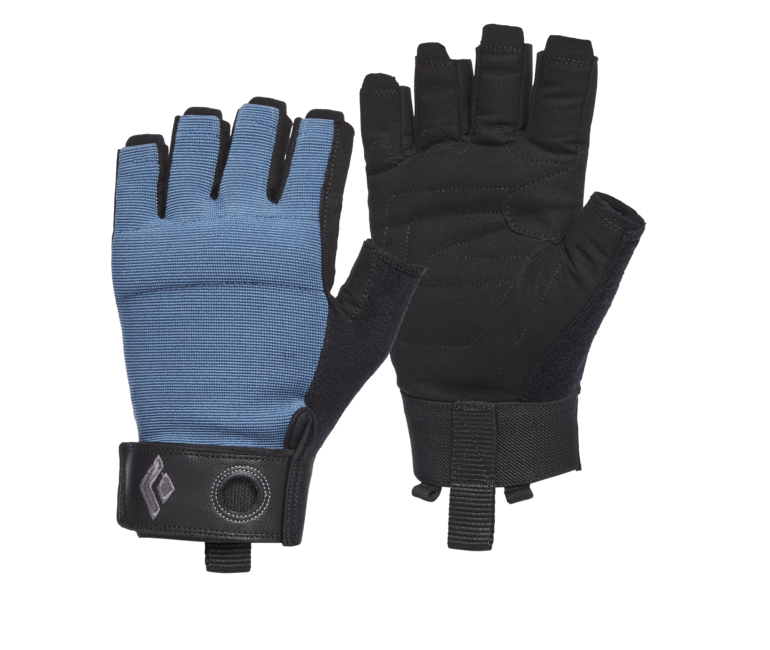 Black Diamond Crag Half-Finger Climbing Gloves, Astral Blue