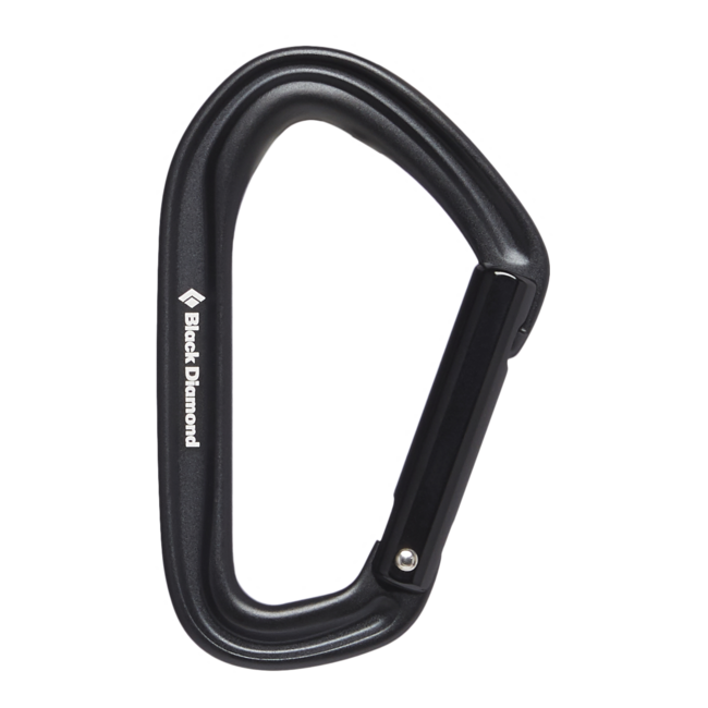 Black Diamond Hotforge Start Gate Carabiner, Black