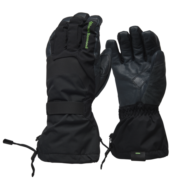 Black Diamond Enforcer Leather Gloves, Black