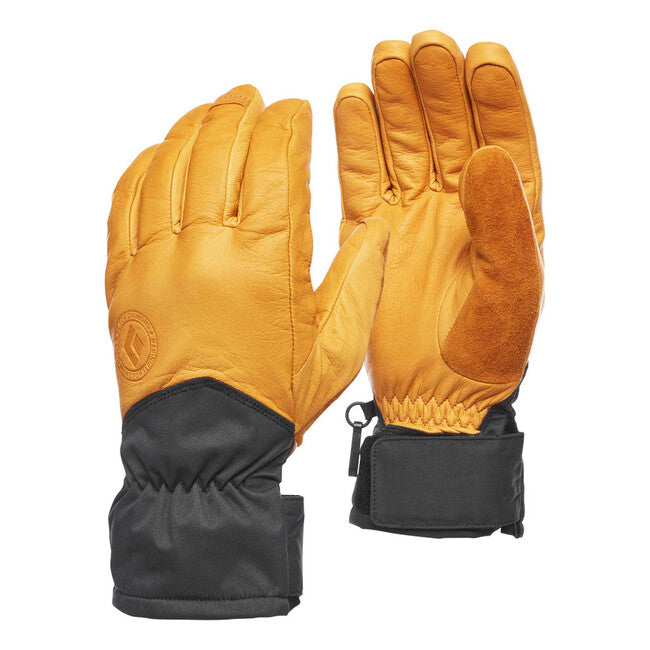 Black Diamond Tour Leather Gloves, Natural