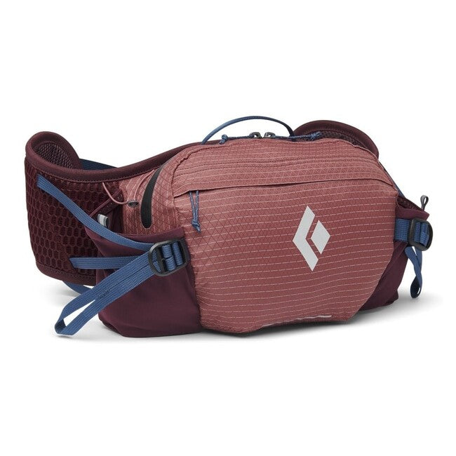 Black Diamond Pursuit 6 Hip Pack, Cherrywood-Ink Blue