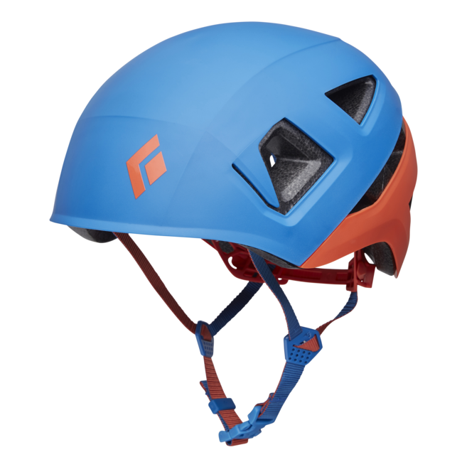 Black Diamond K Captain Climbing Helmet, Ultra Blue-Persimmon