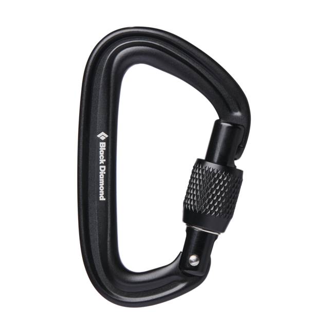 Black Diamond Liteforge Screwgate Carabiner, Black
