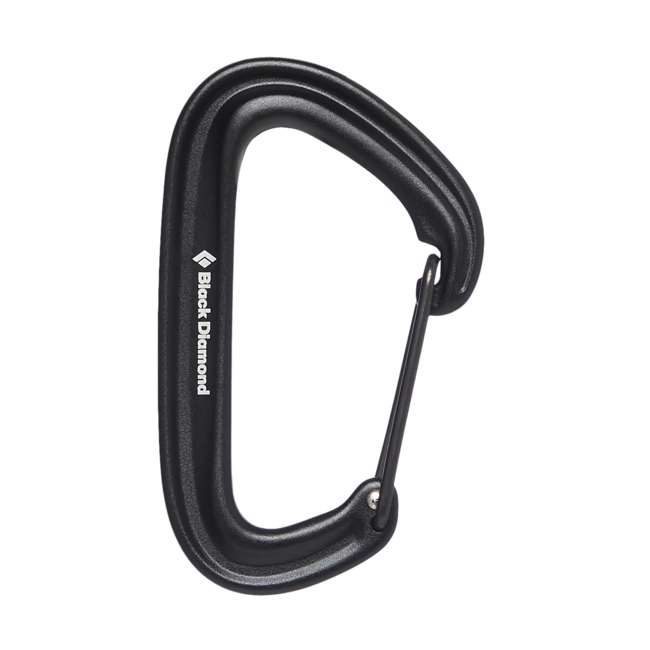 Black Diamond Litewire Carabiner, Black