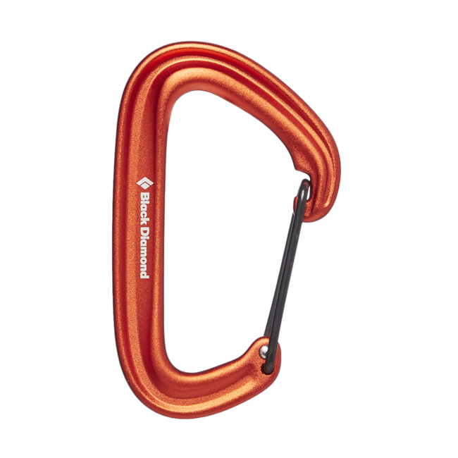 Black Diamond Litewire Carabiner, Octane