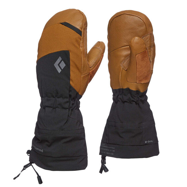 Black Diamond Mercury Mitts Ski Gloves, Dark Curry