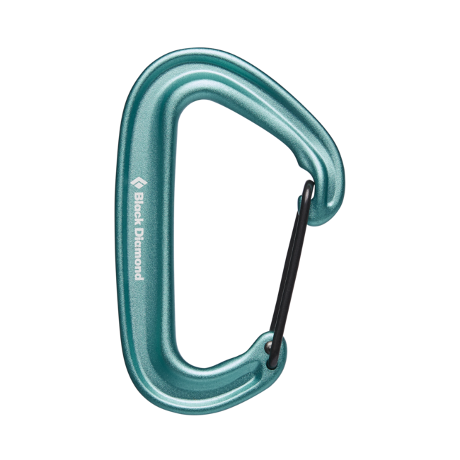 Black Diamond Miniwire Carabiner, Mint