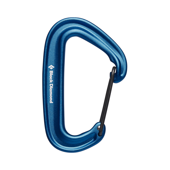 Black Diamond Miniwire Carabiner, Blue