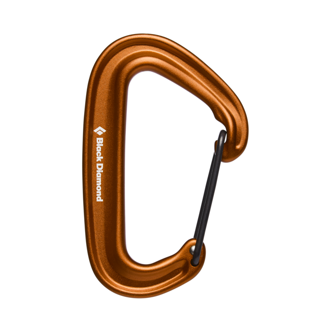 Black Diamond Miniwire Carabiner, Octane