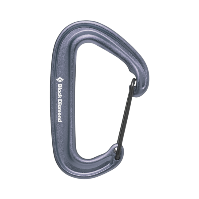 Black Diamond Miniwire Carabiner, Grey