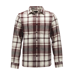 Black Diamond Project Heavy Flannel moška flanelasta srajca, burgundy-off white plaid