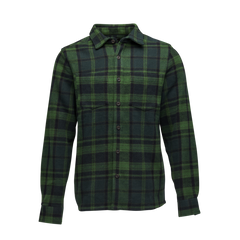 Black Diamond Project Heavy Flannel moška flanelasta srajca, palm green-anthracite plaid