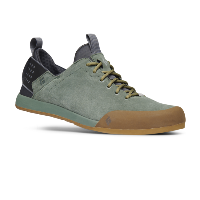 Black Diamond Women's Session Suede Leather Men's Shoes, Fir Green
