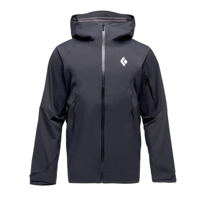 Black Diamond Women's Recon Lt Men's Stretch Shell Ski Jacket, Black