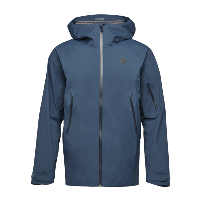 Black Diamond Women's Recon Lt Men's Stretch Shell Ski Jacket, Indigo