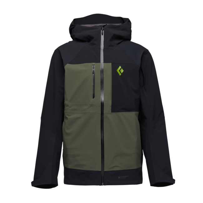 Black Diamond Women's Recon Stretch Pro Men's Shell Ski Jacket, Black-Tundra
